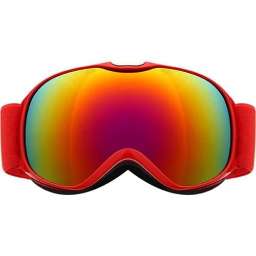 Children UV400 Anti-glare Ski Glasses Boys & Girls Double Lens Anti-fog Skiing Goggles Kids Winter Windproof Snowboard Eyewear
