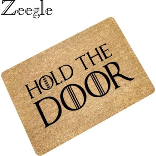 Door Mat Entrance Mat Welcome Doormats Funny Entrance Floor Mat Non-slip Doormat Waterproof Rubber Front Door Carpet Rugs