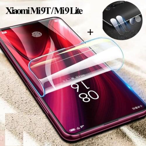 100D Full Cover Hydrogel Film Screen Protector For Xiaomi Redmi 8a 8 7a 7 Note 8 8T 7 K30 K20 Pro Mi 9t 9 T A3 Lite Note 10 CC9E