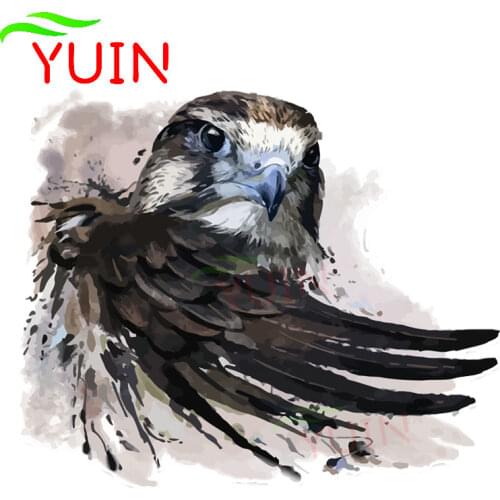 Interesting Unique Eagles Flight Car Sticker Motorcycle Accessories Personalized PVC Graphic Decoration Waterproof Decal 14*12cm