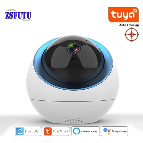 Tuya Smart Life WiFi 1080P 2MP HD IP Camera Security Surveillance Baby Monitor Auto Tracking Support Google home Assistant Alexa