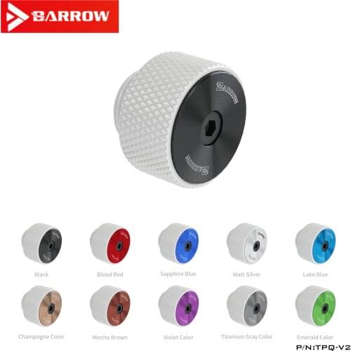 Barrow G1/4 white multicolor new style CD pattern manual exhaust valve air release valve TPQ-V2