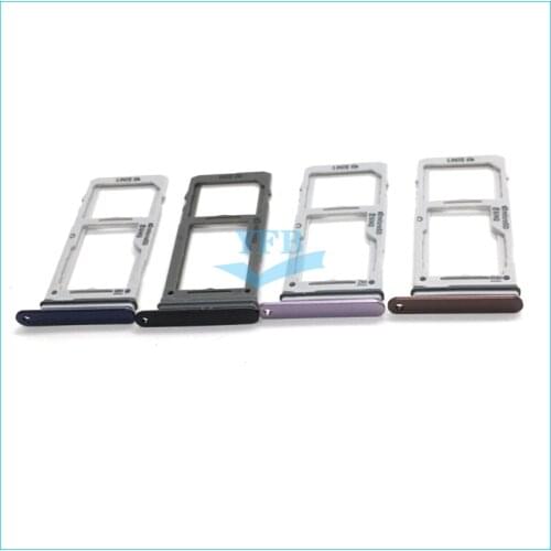 Single & Dual SIM Card Tray and Micro SD Card Tray For Samsung Galaxy Note 9 N960 N960F N960U Holder Adapter Repair Part