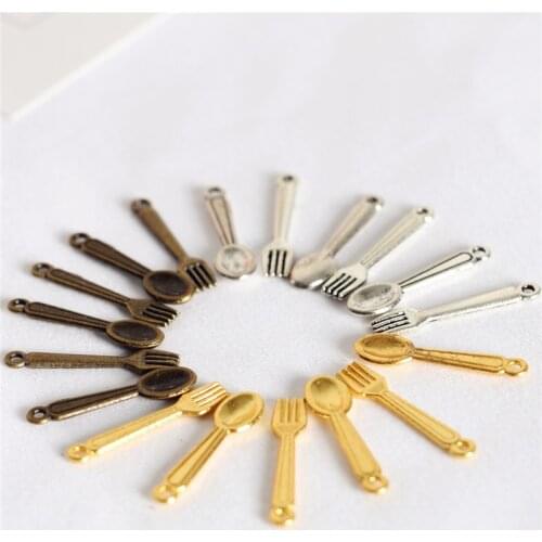 1set Dollhouse Mini Fashion Knife and Fork, Spoon Suit for Dollhouse Simulation Kitchen Restaurant Furniture Accessories