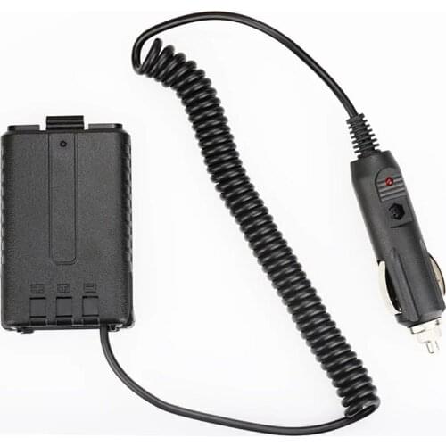 New 12V Car Radio Battery Eliminator Adapter Charger for BAOFENG UV-5R UV-5RA UV-5RC UV-5RE BF-F8+ 5RT 5RN