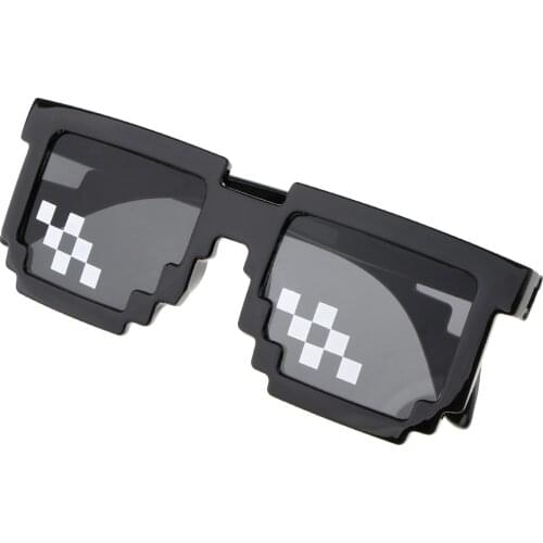 Pixel Sunglasses Adults Unisex Glasses Shades Children Mosaic Eyewear