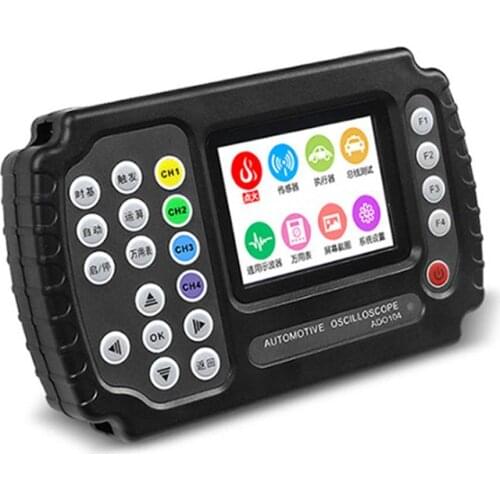 ADO102 AC100-240V 4CH Handheld Digital Storage Oscilloscope Multimete