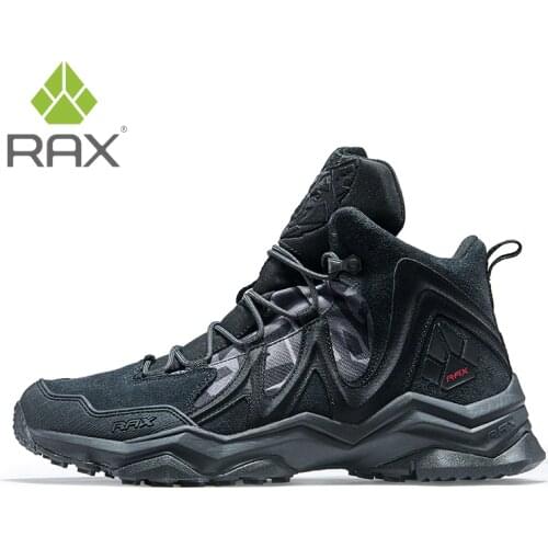 RAX Mens Waterproof Hiking Shoes Winter Sneaker Womens Boots Trekking Shoes Sports Trail Camping Walking Shoes Hunting Boots