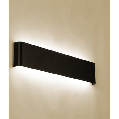 Modern minimalist LED aluminum lamp bedside lamp wall lamp room bathroom mirror light direct creative aisle