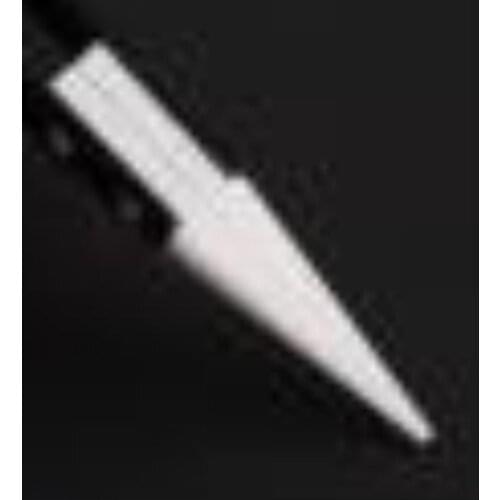 1pc Heat Resistant Plastic Tweezer Ceramic Tipped Fine Pointed Tips For SMD Electronic Equipment