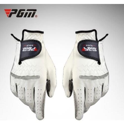1pcs Golf Gloves Mens Left Right Hand Soft Breathable Pure Sheepskin With Anti-slip Granules Golf Gloves Golf Men