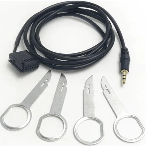 Biurlink Car Audio Device 6000 CD Aux-in Cable AUX Adapter for ford focus Mondeo 6000CD 3.5MM Jack