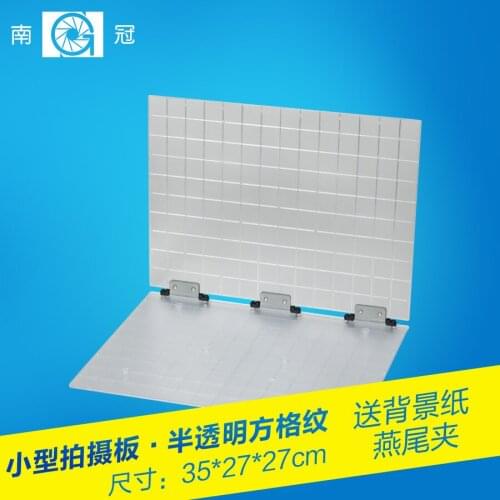 Free shipping mini photo table Filming ng-270 plate b filming translucent plastic color plate shooting station props