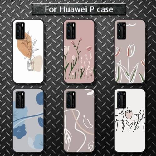 Abstract art printing Phone Case For Huawei P20 P30 P20Pro P20Lite P30Lite Psmart P10 9lite