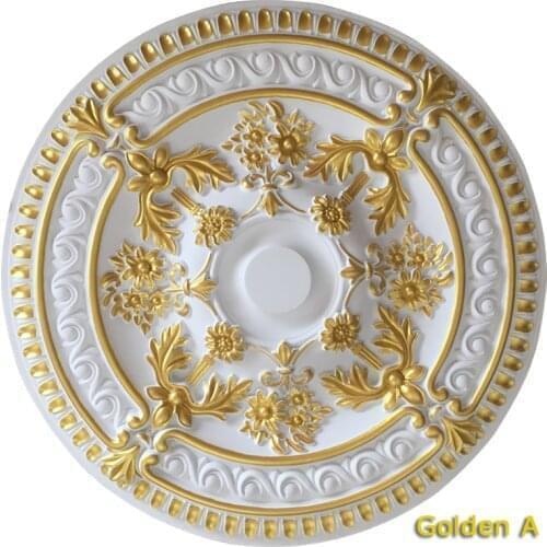 Decorative medallion chandelier ceiling rose pendent lamp base panel ceiling plate decoration rosette PU