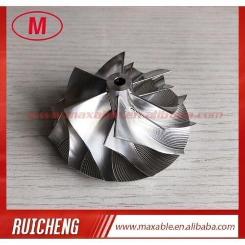 GT15-25 54.87/70.98mm 6+6 blades High Performance Turbocharger milling/aluminum 2618/ Billet Compressor wheel