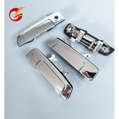 Use for hafei simbo front door outer handle chrome outside door open parts left right side