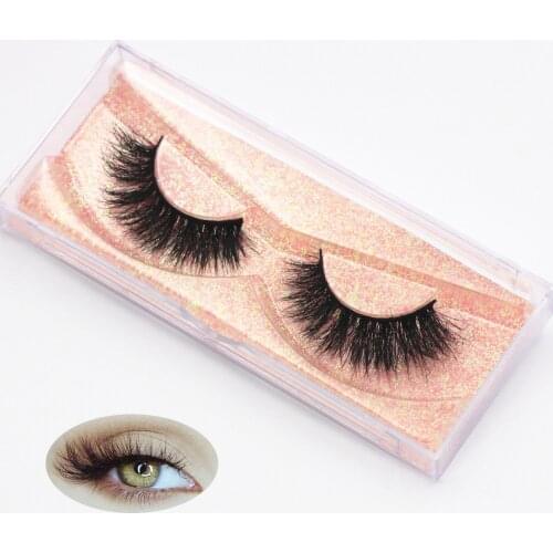KEKEBAICHA Mink Eyelashes 3D Mink Lashes Thick Handmade Full Strip Lashes Cruelty Free Real Mink Fur Eyelashes Makeup E02 lash