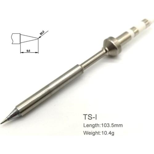 TS100 Mini Soldering Iron Digital Soldering Iron Tip Replacement Bit Head B2 BC2 C4 D24 K I Ku ILS C1 Lead Free
