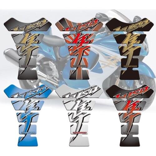 Motorcycle 3D Fuel Tank Pad Protective Stickers Decals For Suzuki Hayabusa GSX1300R GSXR1300