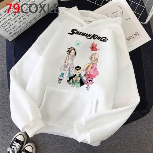Shaman King hoodies men Oversized printed streetwear 2021 men clothing pullover streetwear printed