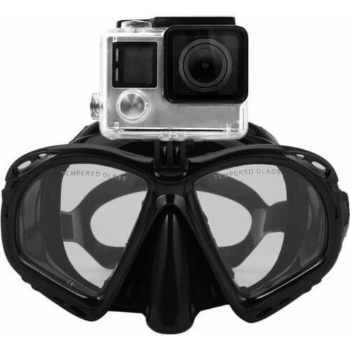 Professional Underwater Diving Mask Scuba Snorkel Swimming Goggles Scuba Diving Equipement Suitable For Most Sport Camera