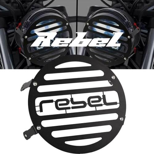 REBEL 500 300 New Motorcycle Headlight Head Light Guard Protector Cover Protection FOR HONDA CM500 CM300 CMX500 CMX300 2020-2021