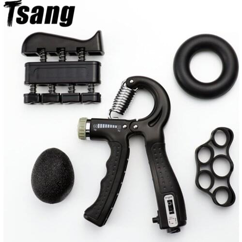 10-60Kg Adjustable Heavy Gripper Fitness Hand Exerciser Grip Wrist Training Increase Strength Spring Finger Hand Strengthener