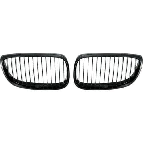 2Pcs Car Gloss Black Kidney Grille for Bmw E92 E93 3 Series Coupe 06-09