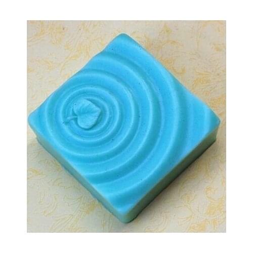 Waves shaped silicon soap mold Cake decoration mold manual soap mold fondant mold NO:SO-015