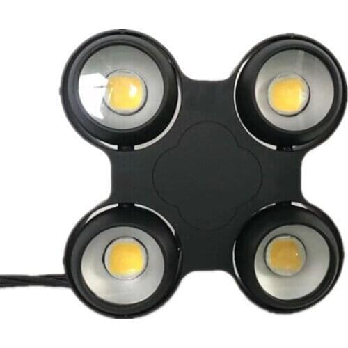 Professional stage ip65 outdoor 4 eyes led cob blinder wash disco light dmx led par dj lighting 4x100W strobe effect for outdoor