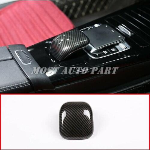 ABS Carbon Fiber Look Interior Center Console Armrest Box Switch Cover Trim For Mercedes Benz A Class W177 A200 A220 A250 2019