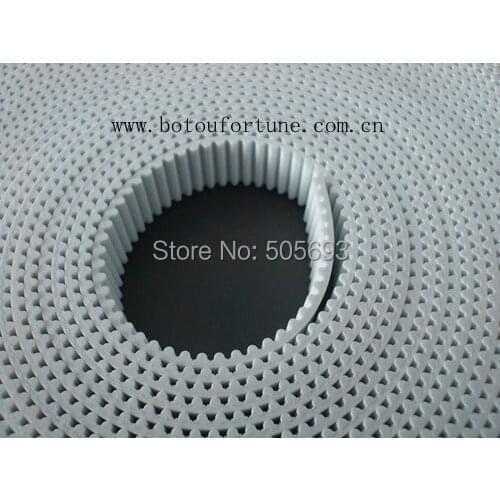 Customized S2M open timing belt cnc 20mm width for 10m length