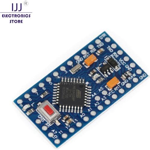 1PCS Pro mini Atmega328 Pro Mini 328 Mini ATMEGA328P 3.3V 8MHz 5V 16Mhz for Arduino Compatible Nano CP2102 FT232RL