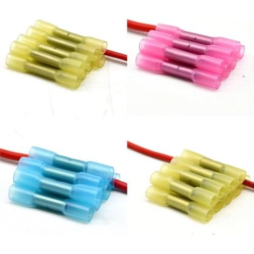 SENEN stars 10/20/25/50PCS red/blue/yellow Heat Shrink Tube Cable Sleeve Wrap Wire