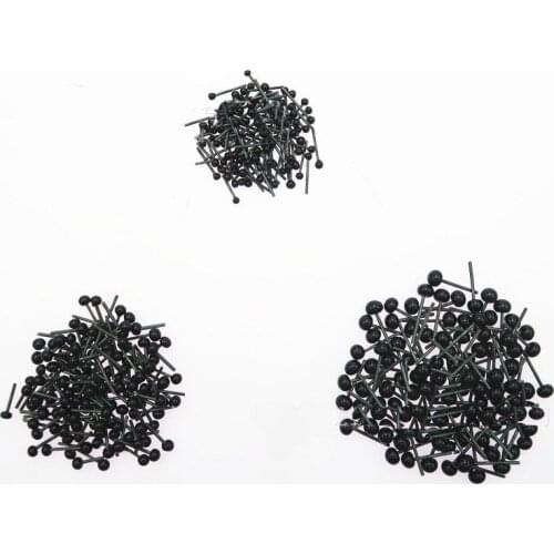 150Pair 3 Size Plastic Safty Eyes For Needle Felting Bear Doll Puppet Crafts 2/3/4 mm