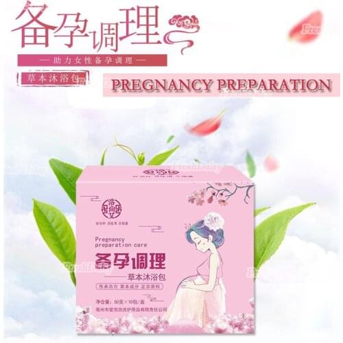 500G Pregnancy Preparation Foot Bath Bag Sweat Steam Fumigation Shampoo Bathing Medicine Packet Traditional Herbal Conditioning
