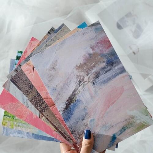 8PCS Nail Photo Props Background Paper Mix Color 21x14cm Manicure Showing Shelf Cards Painting UV Gel Polish Background Board