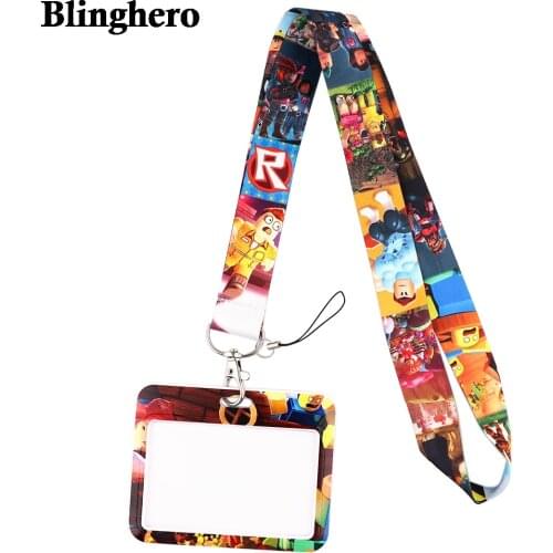 CB652 Cartoon Game Lanyard Keychain Lanyards for Keys Badge ID Mobile Phone Rope Neck Straps Accessories Gifts