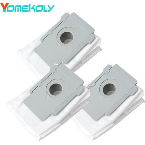 3 Pcs for irobot Roomba i7 i7+ Plus E5 E6 Dust Bag Filter Vacuum Cleaner Bags Robotic Vacuum Cleaner Bag Robot Accessories