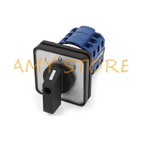 LW28-20 690V 20A 1-0-2 3Positions Rotary Cam Universal Changeover Switch