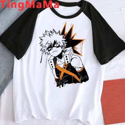 My Hero Academia Boku No Hero Academia Midoriya Izuku Deku t shirt men casual print grunge couple clothes t shirt streetwear