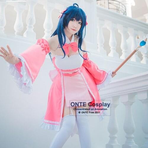 Netoge no yome wa onnanoko ja nai to omotta? Cosplay Costumes Tamaki Ako Fancy Party Dress Pastor Full Outfit for Halloween