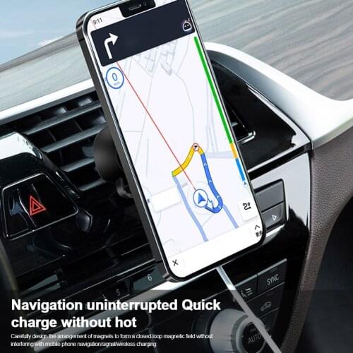 New 10 W Magnetic Wireless Car Charger Infrared Induction Mobile Phone Most Models On The Market Universal Dropshipping Hot Sale