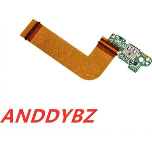 Original For Dell Venue 11 Pro T06G 5130 Tablet MLD-DB-USB Charge Port PCB Board WITH CABLE fully tested