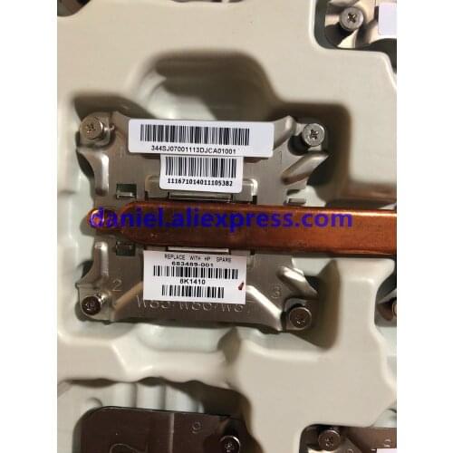Original laptop heatsink cooling fan cpu cooler For HP 4540S 4740S discrete graphics cooling module 683489-001