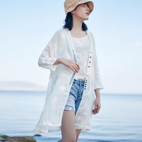 SCUWLINEN Women's Blouses And Shirts