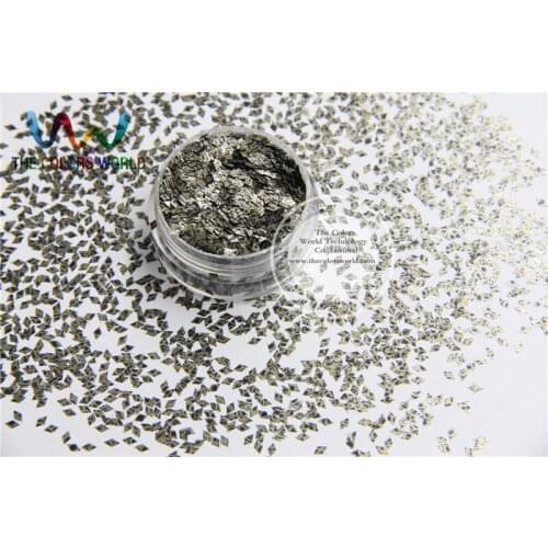 TCB080 Diamond Shape 2MM 080 Size glitter dust for nail Art nail Polish or other DIY decoration