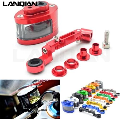 Universal Motorcycle Motorbike Brake Clutch Tank Cylinder Fluid Oil Reservoir Cup For Honda VFR 1200/F ST 1300 NC750 S/X CB1100