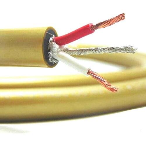 1pair Cardas Hexlink Golden 5-C Grade fever hifi Power Cable Power Wire for RCA Power Audio AMP Cable